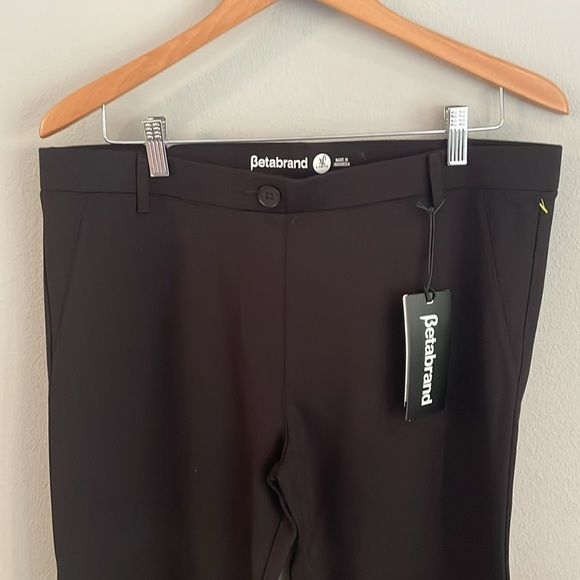 Betabrand NWT Dress Yoga Pant Black size XL petite - Picture 6 of 7